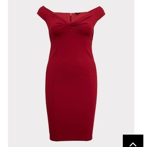 Plus size red dress NEW TAG ON